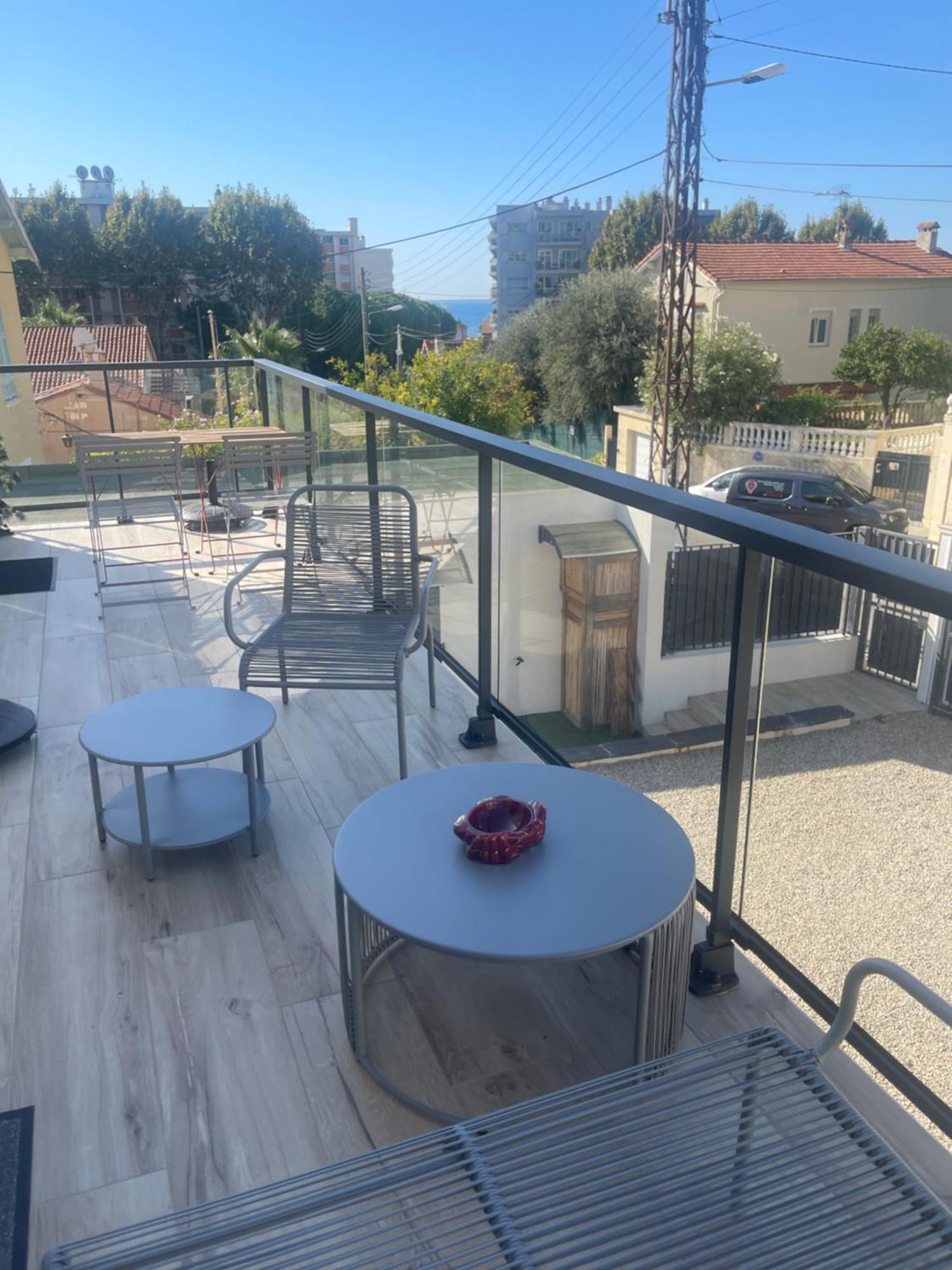 T3 Cros De Cagnes A 300M Du Bord De Mer Kültér fotó